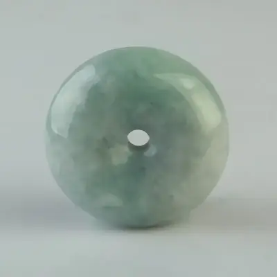 12mm A-Grade Jade Peace Buckle Pendant