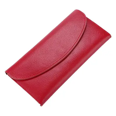 Real Cowhide Simple Women's Wallet Fashion Functional Wallet Long Clutch QB-02