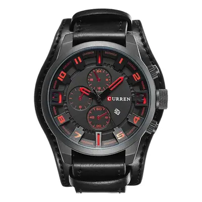 CURREN Karin 8225 Men's Fashion Distinctive Quartz Watch Calendar Belt Strap Large Dial Watch