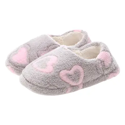 Pregnant Women's Moon Shoes Cotton Slippers Spring Autumn and Winter New Bag Heel Home Indoor Slippers Non-slip Soft Sole Lightweight Silent