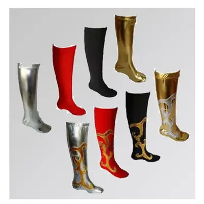 Mongolian Socks Black High Elastic Men Women