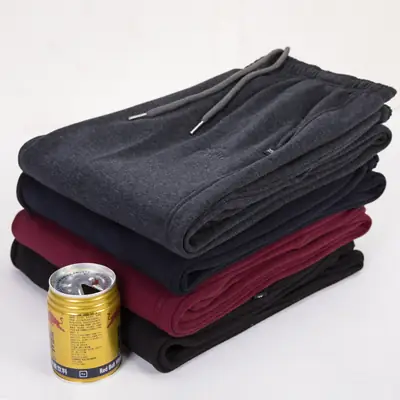 Middle-aged Women's Fleece Pants Maroon Winter