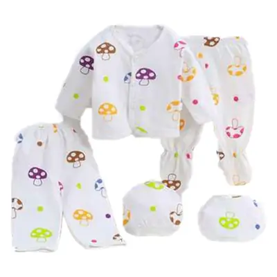 Monk-Style 5-Piece Baby Underwear Set 0-3M