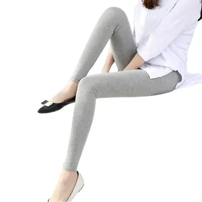 New Modal Leggings Spring Summer Thin Outer Wear Ankle-length Pants for Women