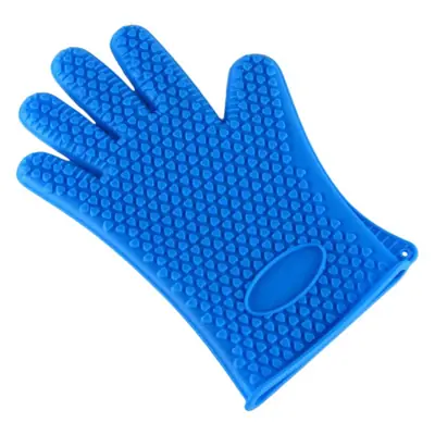 Silicone Heart-Shaped Gloves 130g Anti-Scalding Waterproof