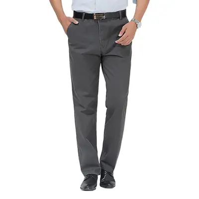 Autumn Thickened Business Men Cotton Pants Plus Size