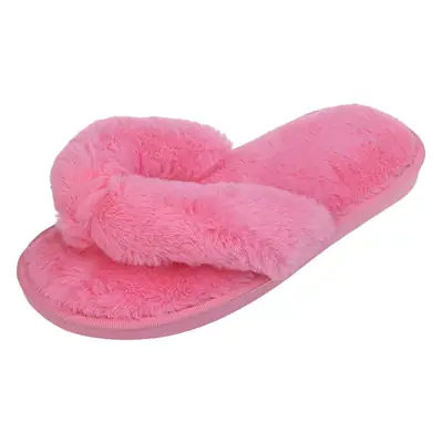 Cotton slippers women's thick-soled winter home indoor moon plush flip-flops fluffy slippers women's winter factory direct supply