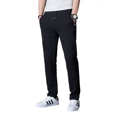 Men's Stretch Cotton Sweatpants 2024 Korean Style
