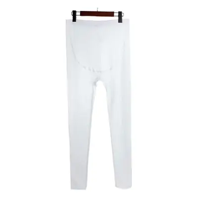 Pure Cotton Pregnant Women's White Pants