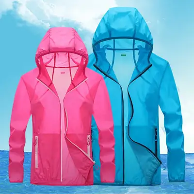 Spring Autumn Men's Pink Hooded Jacket Plus Size