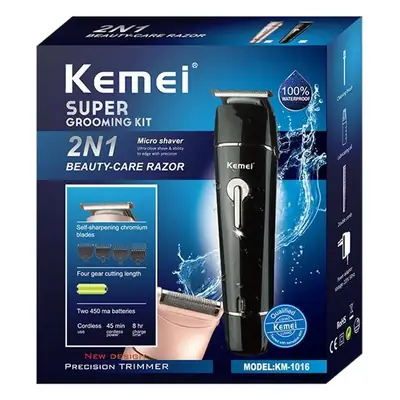 Kemei Two-In-One Electric Hair Clipper Razor