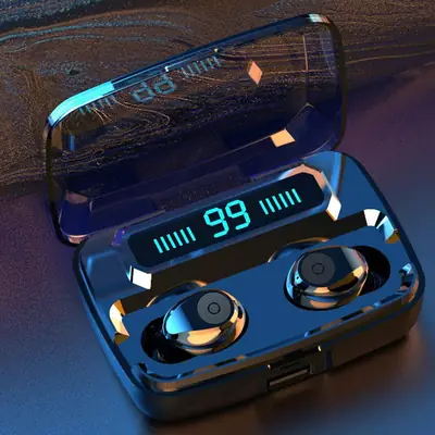 Xia Xin F9-6 Wireless Bluetooth Binaural Headset with LED Display
