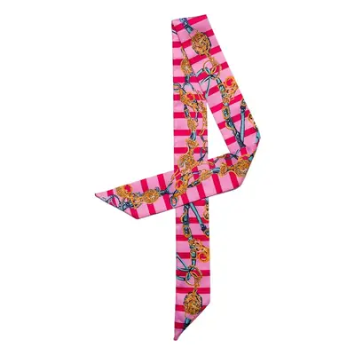 Classic Korean Striped Thin Scarf for Women