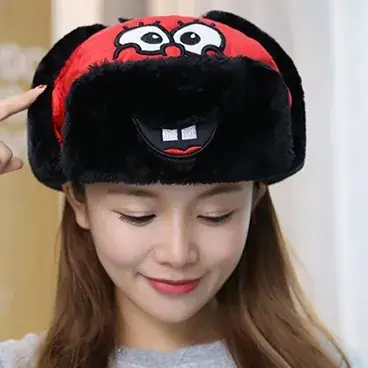 Winter Lei Feng Hat for Kids Men Cold Proof Warm