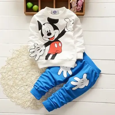 Mickey Mouse Boys & Girls Cotton Suit 2025