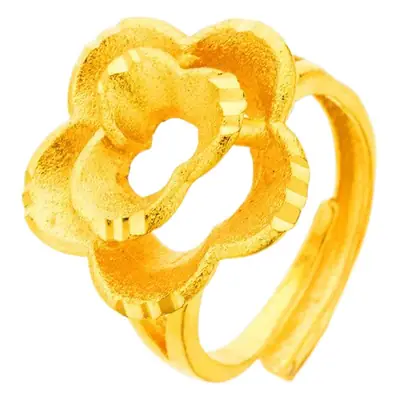 Wholesale Frosted Gold Plated Ring for Women