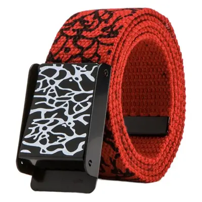 Black Graphic Canvas Belt for Men Women Wholesale