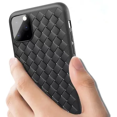14 Heat Dissipation Braided Leather iPhone 16 Promax Case