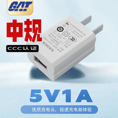 3C Certified Portable USB Wall Charger 5V1A