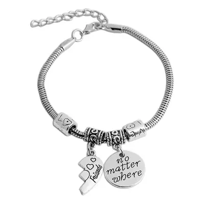 European & American Hot Friends Bracelet Set Three-Piece Love Letter