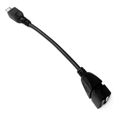 USB Type-A to Female OTG Micro USB Adapter Cable