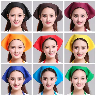 Japanese Kitchen Headscarf Cap for Women & Men