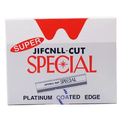 100 Pcs Stainless Steel Eyebrow Trimming Blades