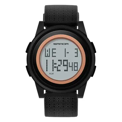 Sanda Men's Digital Watch Black 12:48
