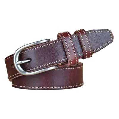 Spot Women Genuine Leather Belt Retro Handmade All-match New Soft Wash