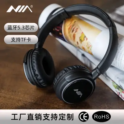Nia-Q1 Green Bluetooth Headset with Wav Playback