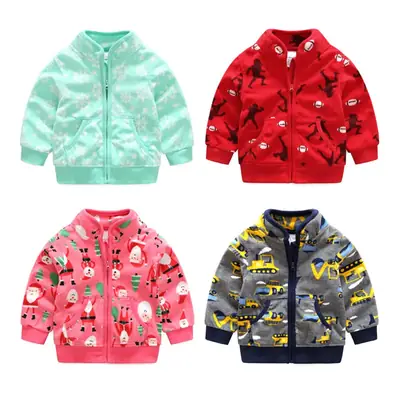 Polar Fleece Hoodie Set for Boys Girls Red Pink Grey Blue