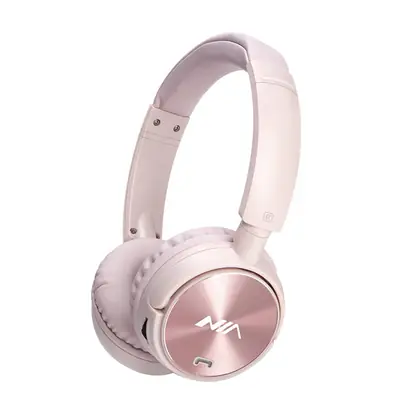 NIA-Q2 Pink Bluetooth Headset with Card Playback & APP Control