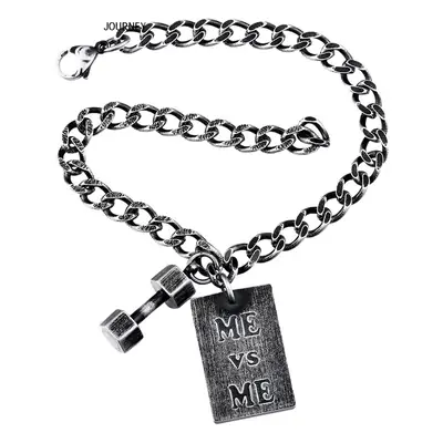 Beier Titanium Steel ME VS ME Bracelet for Men Women