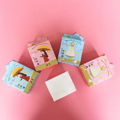 Wholesale Girl Series Travel Makeup Cotton 40 Pieces
