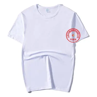 White Sublimation T-Shirt for Kids Round Neck Short Sleeve