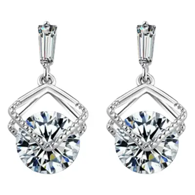 Zircon Earrings for Women Hot Sale Korean Style
