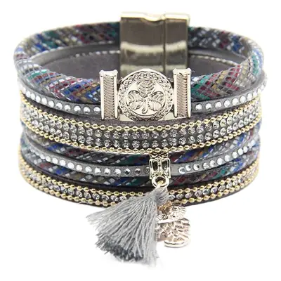 Ethnic Cross-Border Owl Leather Bracelet for Women