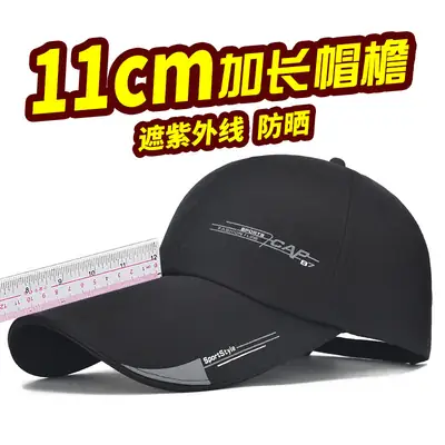 Men Navy Baseball Cap with Brand Logo