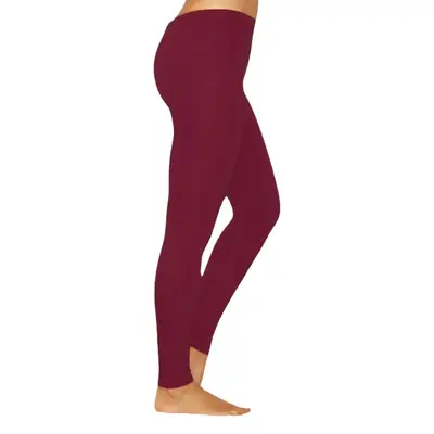 Women Yellow Slim Fitting Leggings Cotton Casual Butt-Lifting Yoga Pants Large Export Wholesale