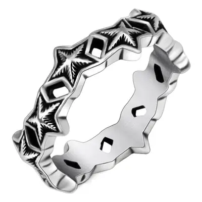 Korean Five-Pointed Star Ring for Women