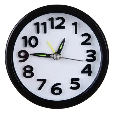 Creative Round Alarm Clock with Night Light, Simple & Stylish for Home