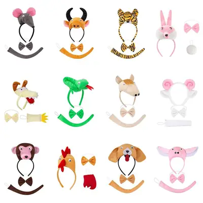 Pink Monster Mouse Headband for Girls Kids Halloween