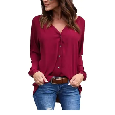 White V-Neck Pleated Shirt 8 Yards 2018