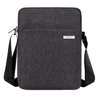 Men's Grey Korean Style Shoulder Bag Crossbody Casual Urban