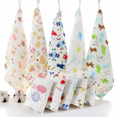 Baby Gauze Towels Cotton Soft Absorbent Newborn Bath Towel