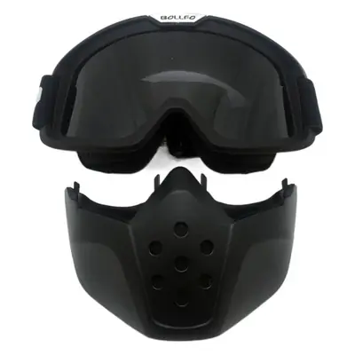 Bollfo Retro Mask Goggles Off Road Motorcycle Racing Goggles