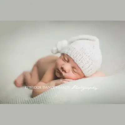 Blue High-Quality Baby Props Hat
