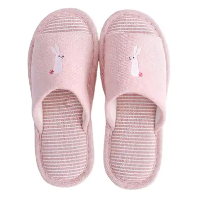 Family of Three Home Indoor Spring Summer Autumn Couples Home Non-slip Flooring Children Women Four Seasons Cotton Slippers Men