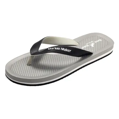 Arch-Support Men's Flip-Flops, Summer Non-Slip Outdoor Eva High-End Men's Slippers, Rubber Beach Sandals