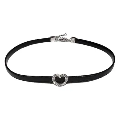 Japanese Korean Style Love Necklace Collar Women's Choker Peach Heart